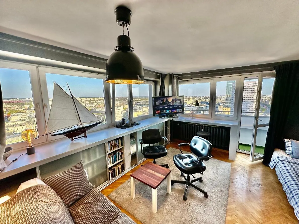 Super Apartament Grey Centrum 2X Metro Fast Wifi 300 Mbs Netflix Appletv Smarttv Spotify Panorama Miasta Varsavia 0*,  Polonia