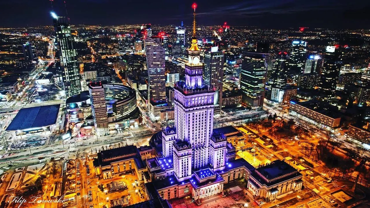 Super Apartament Grey Centrum 2X Metro Fast Wifi 300 Mbs Netflix Appletv Smarttv Spotify Panorama Miasta Warszawa Lejlighed