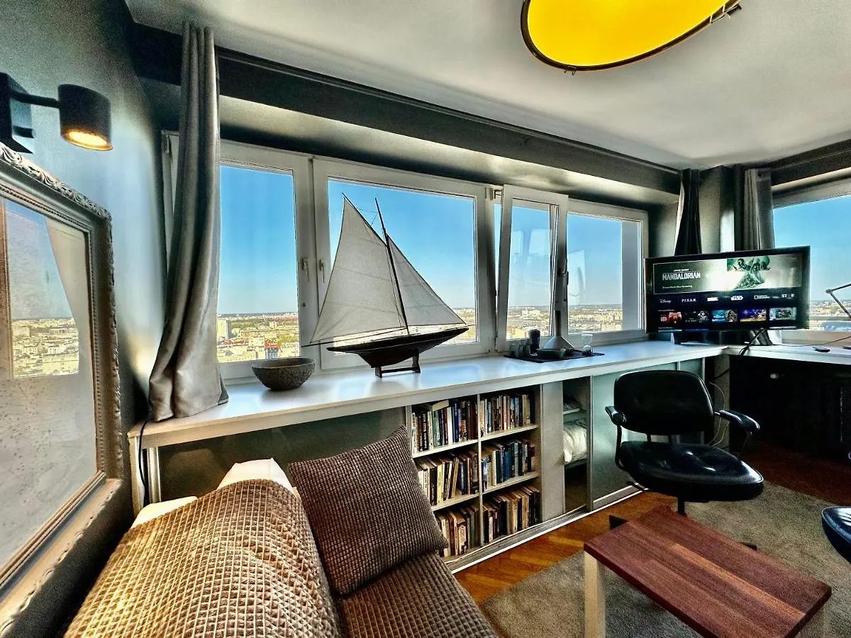 Super Apartament Grey Centrum 2X Metro Fast Wifi 300 Mbs Netflix Appletv Smarttv Spotify Panorama Miasta Warszawa 0*,  Polen